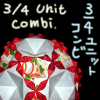 Three fourths unit combinations