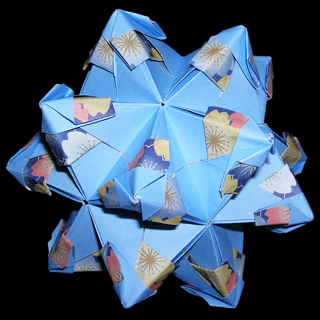 Colorful petals different polyhedron