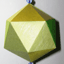 Triangular unit plain in different colors