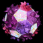 六角タイル 紫蘭
